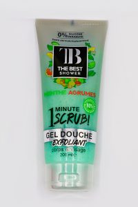 Gel Douche Exfoliant Menthe & Agrumes – Corps & Visage